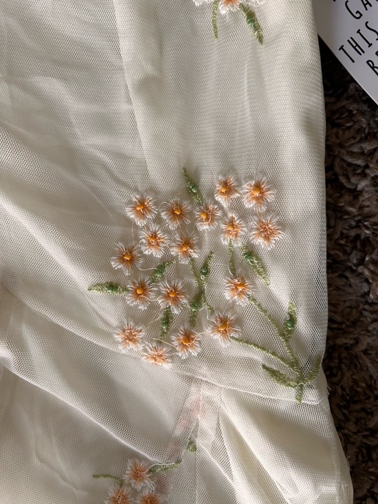 Free People Embroidered Holding On Convertible Maxi Halter Dress XS - Picture 4 of 7